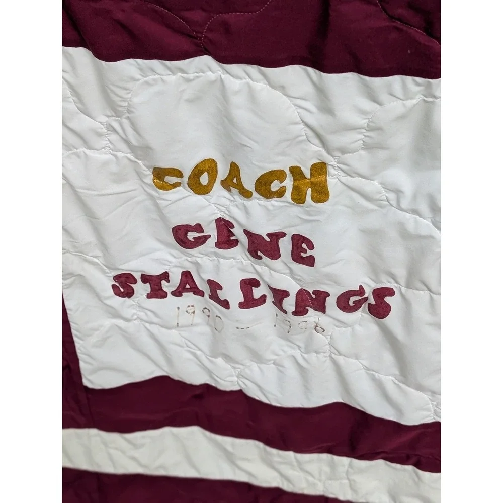 Vintage University of Alabama Crimson Tide Handmade Quilt block design full